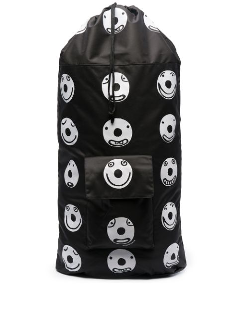 10 CORSO COMO large smile print backpack