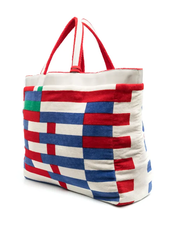 CHANEL Pre-Owned CC terry-cloth Tote Bag | White | FARFETCH