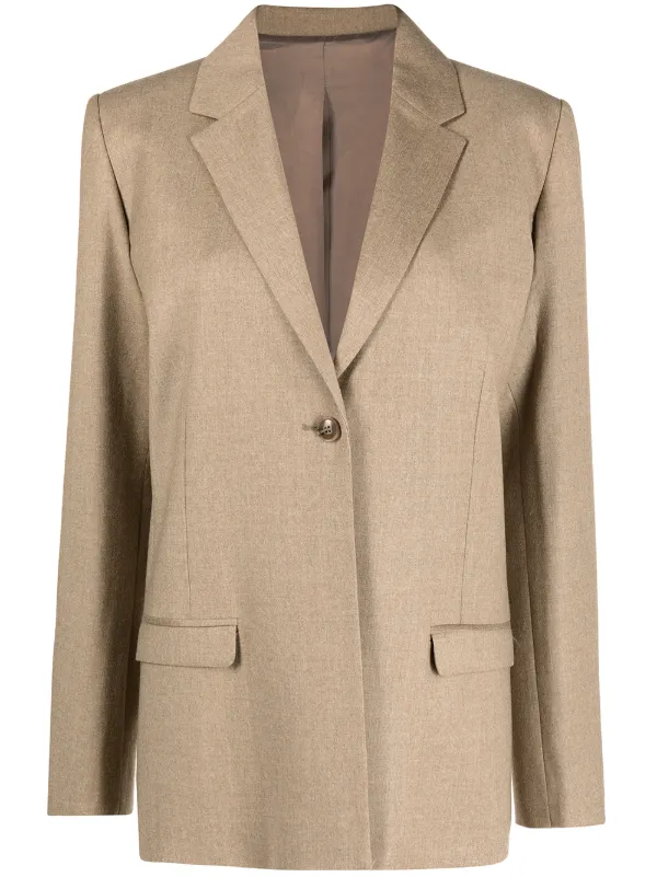 single blazer coat