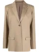 Image 1 of Totême single-breasted blazer jacket