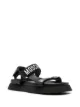 Imagen 2 de Moschino sandalias con logo en las correas