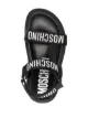 Moschino sandalias con logo en las correas