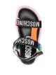 Moschino sandalias con logo estampado