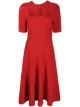 Immagine 1 di Stella McCartney Abito midi con dettaglio cut-out