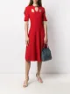 Immagine 2 di Stella McCartney Abito midi con dettaglio cut-out