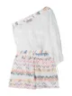 Image 2 of Missoni Mare zigzag-knit one-shoulder jumpsuit