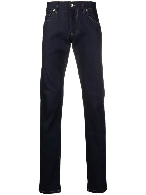 Dolce & Gabbana debossed logo jeans