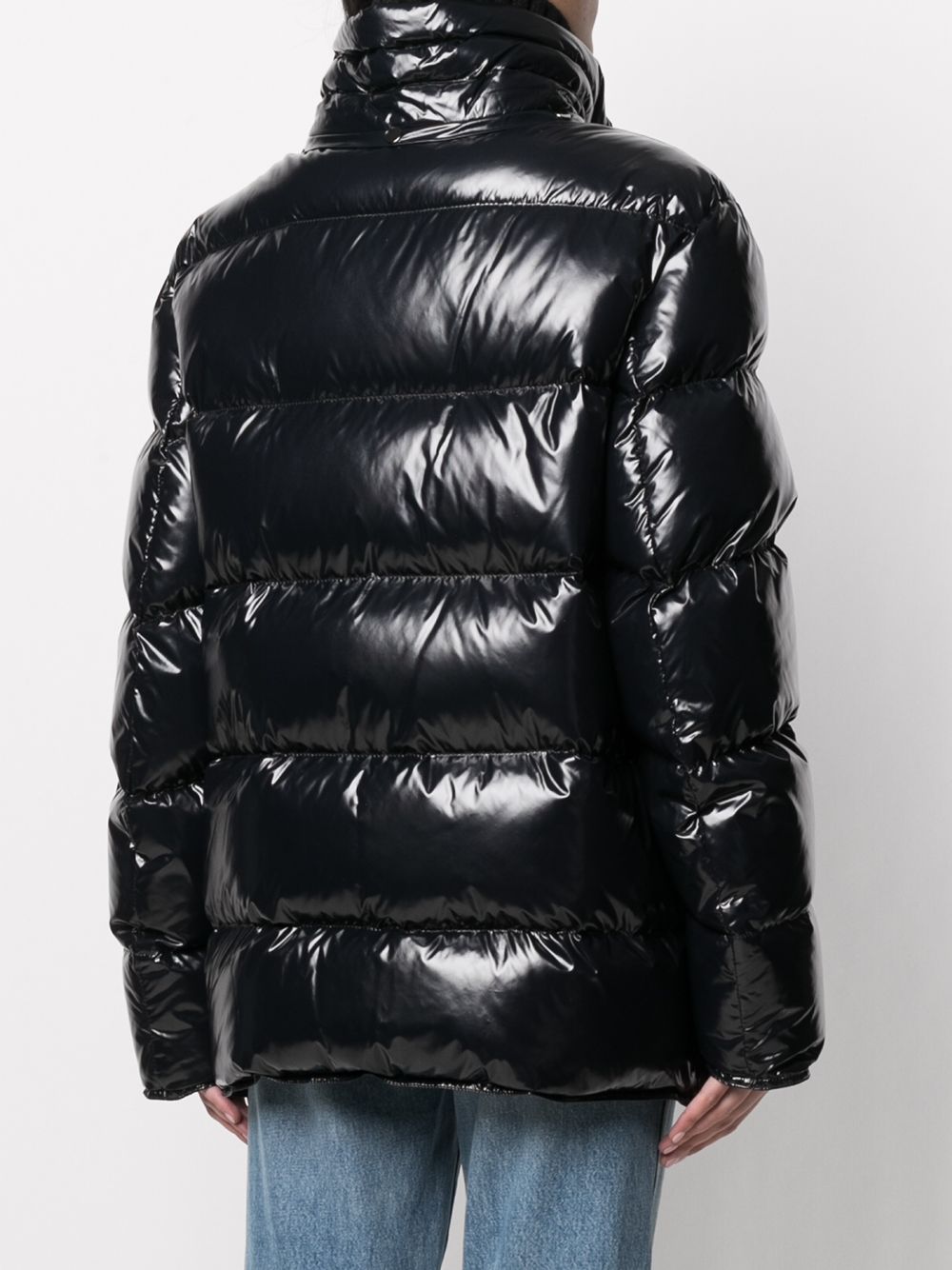 Dolce & Gabbana logo-plaque Puffer Jacket - Farfetch