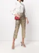 Dolce & Gabbana cropped jacquard trousers