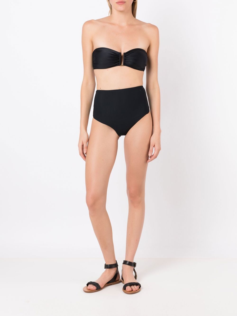 Lenny Niemeyer Bandeau bikinitop - Zwart