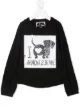 Image 1 of Harmont & Blaine Junior sequin-embellished puff-sleeves T-shirt