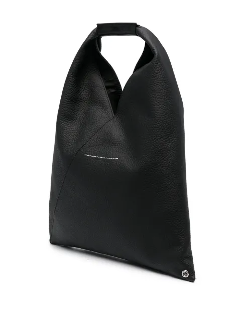 MM6 Maison Margiela Japanese Leather Tote Bag - Farfetch MM6 Maison Margiela Japanese Leather Tote Bag - Farfetch