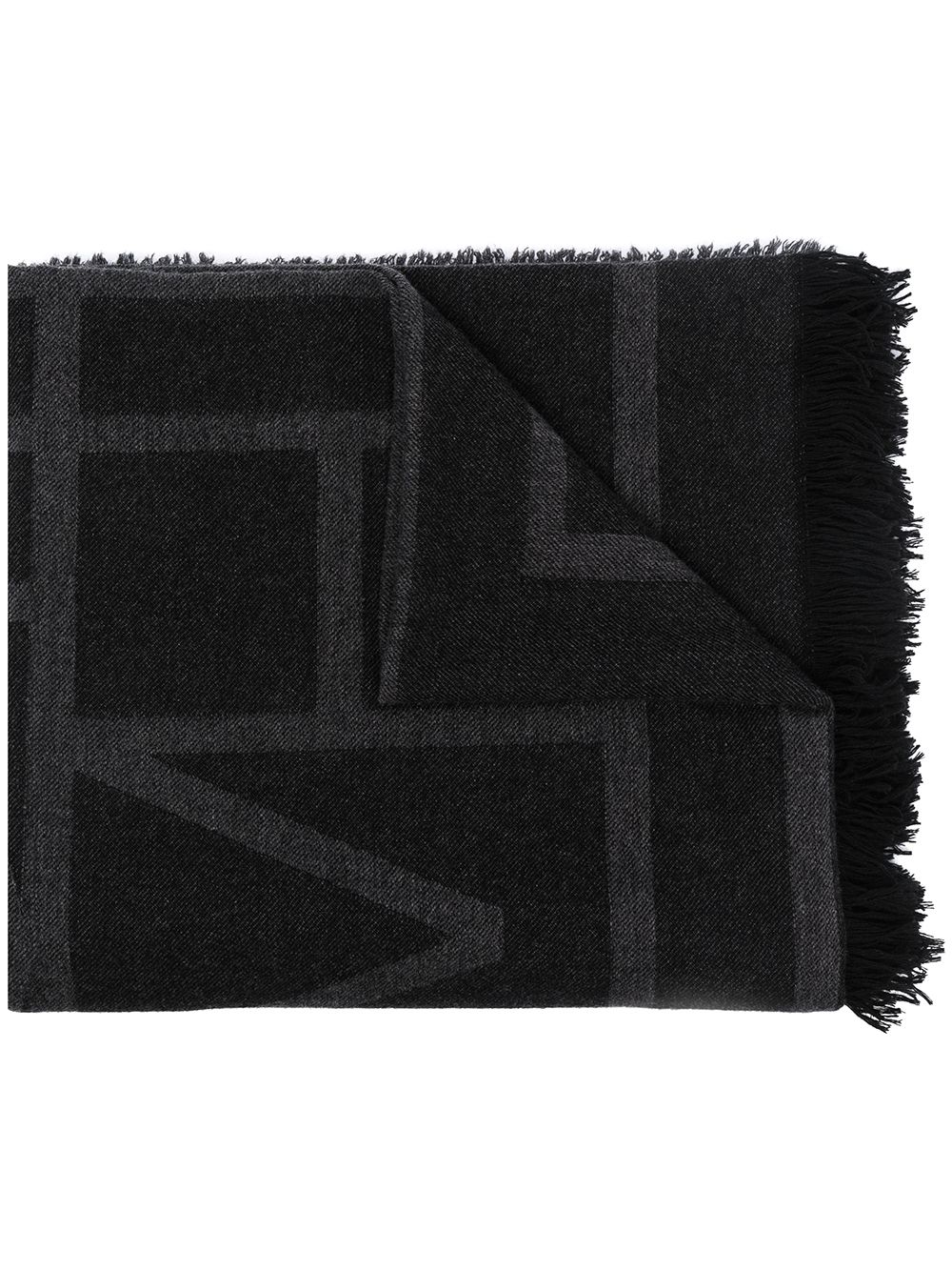 фото Totême шарф тонкой вязки с логотипом