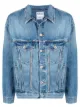 Image 1 of Marcelo Burlon County of Milan logo patch denim jacket