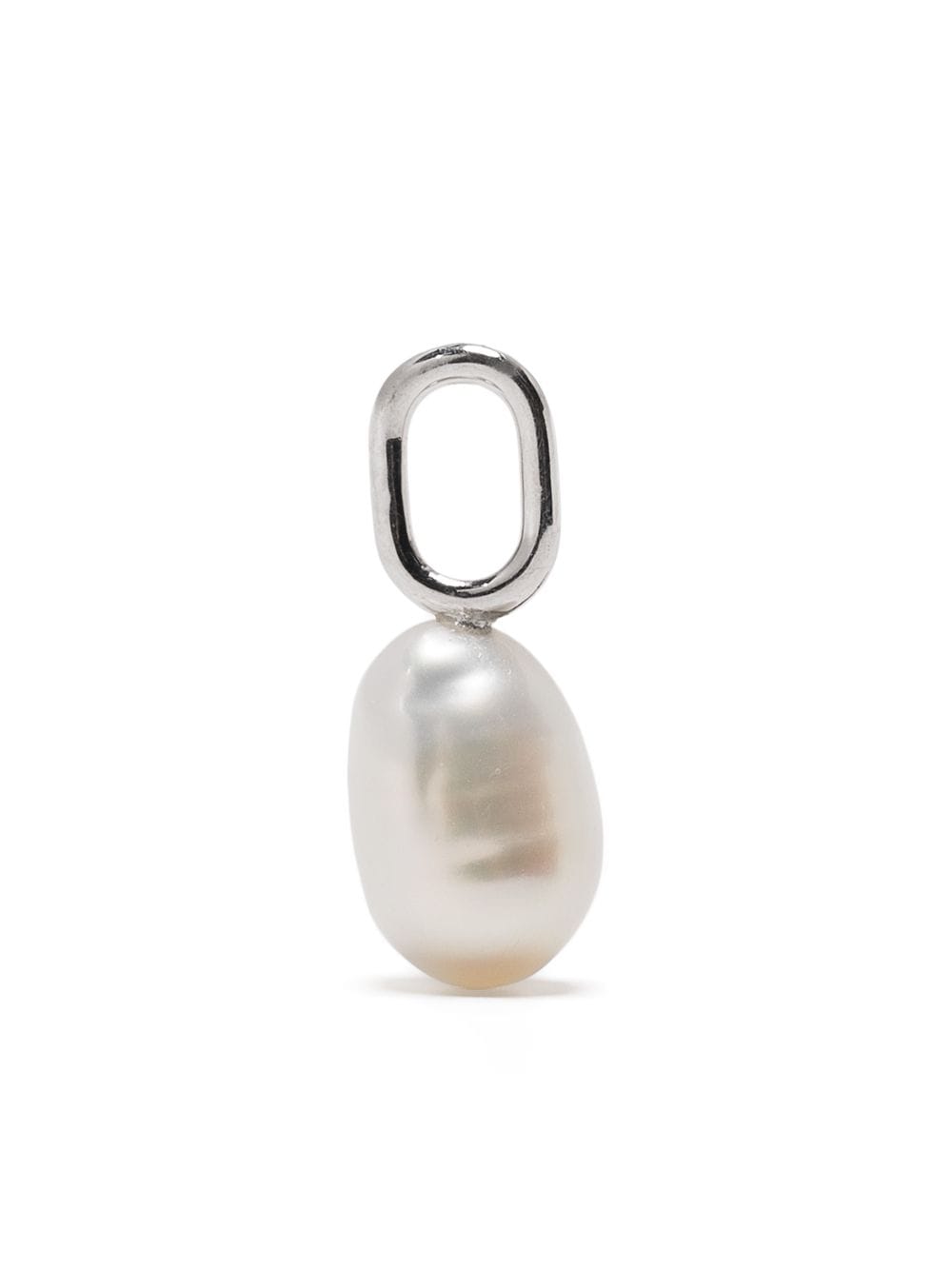 Maria Black Cielo Pearl Charm In Silver