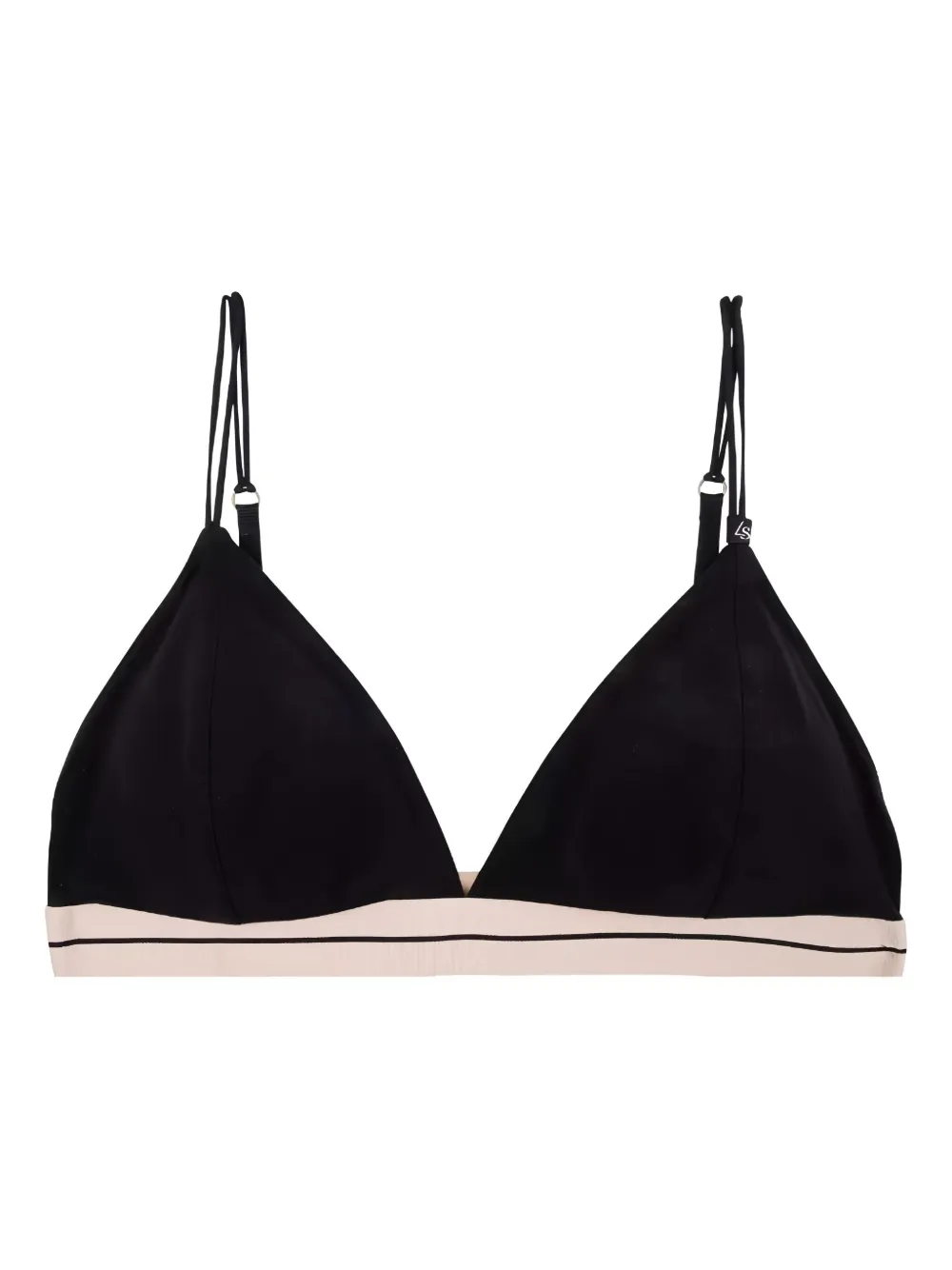 Love Stories Triangle-cup Bra In Black