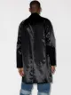 Y/Project single-breasted satin overcoat