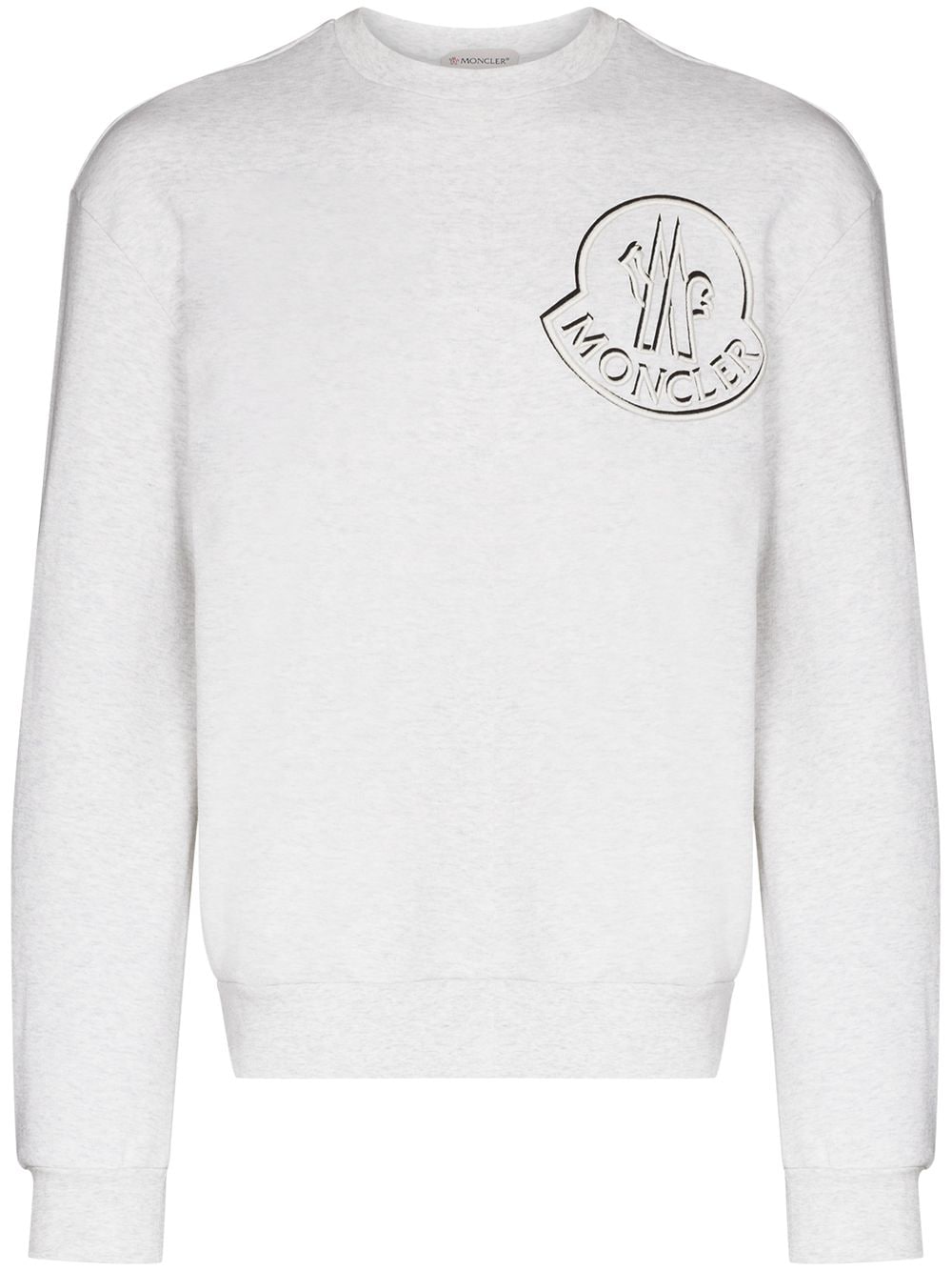 Moncler logo-print crew-neck Sweatshirt - Farfetch