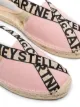 الصورة 2 من Stella McCartney حذاء قماش برباط وشريط شعار الماركة