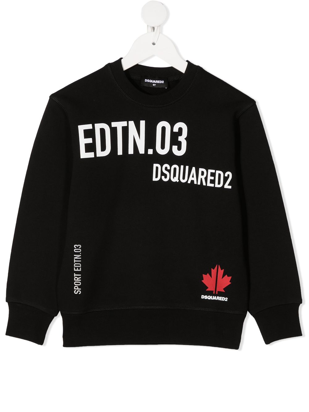 фото Dsquared2 kids толстовка с логотипом