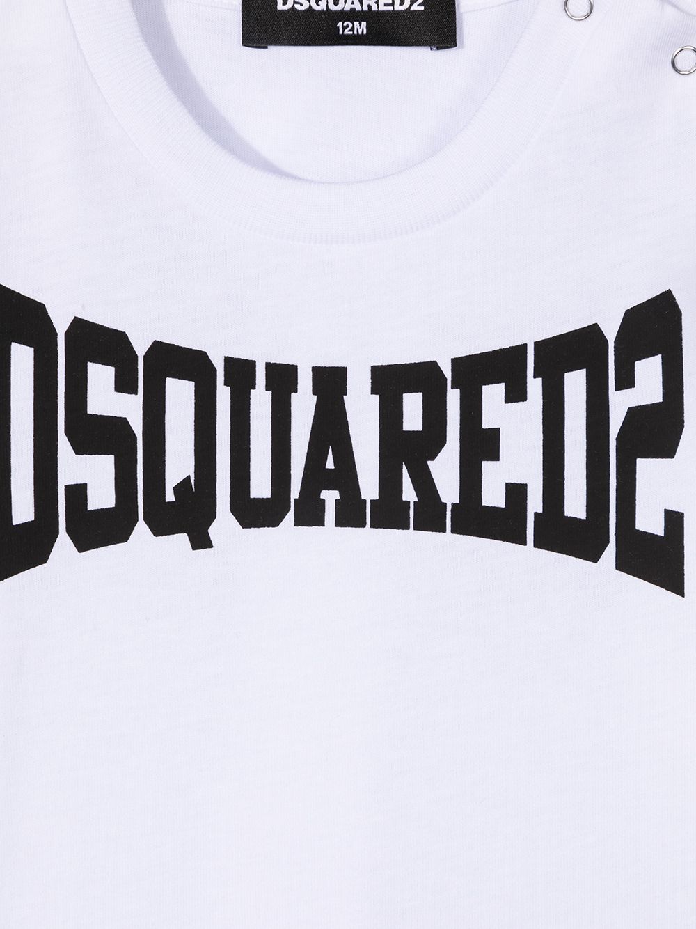 фото Dsquared2 kids футболка с логотипом