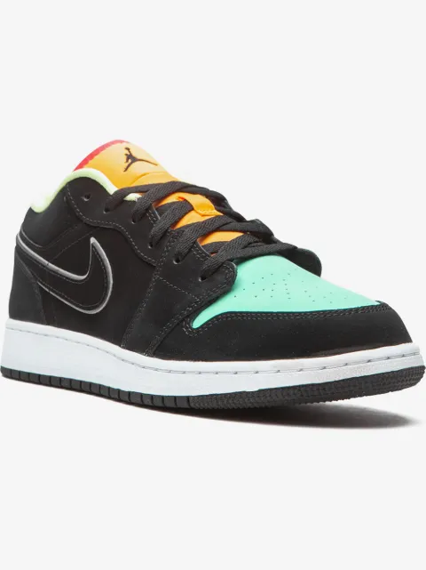 Jordan Kids Jordan 1 Low SE "Aurora Green" sneakers