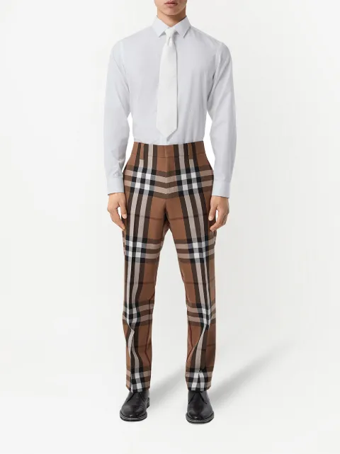 burberry 刺绣细节衬衫