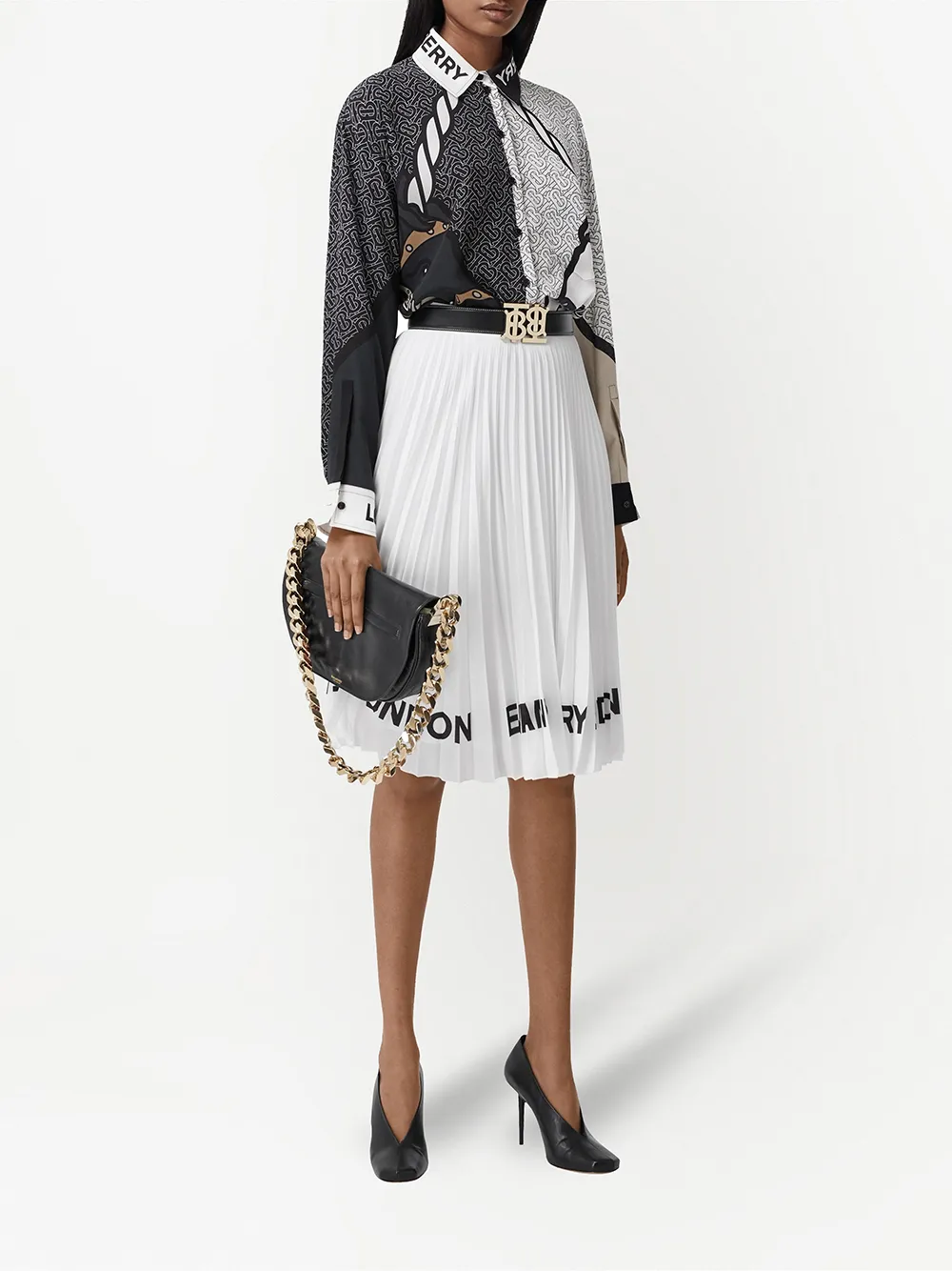 Bild 2 von Burberry Seidenhemd mit Print