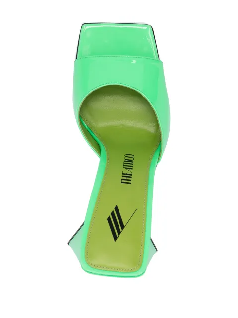 The Attico Devon patent leather mules 211WS000L002 - 3