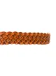 Nk leather woven belt