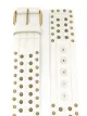 Nk stud leather belt