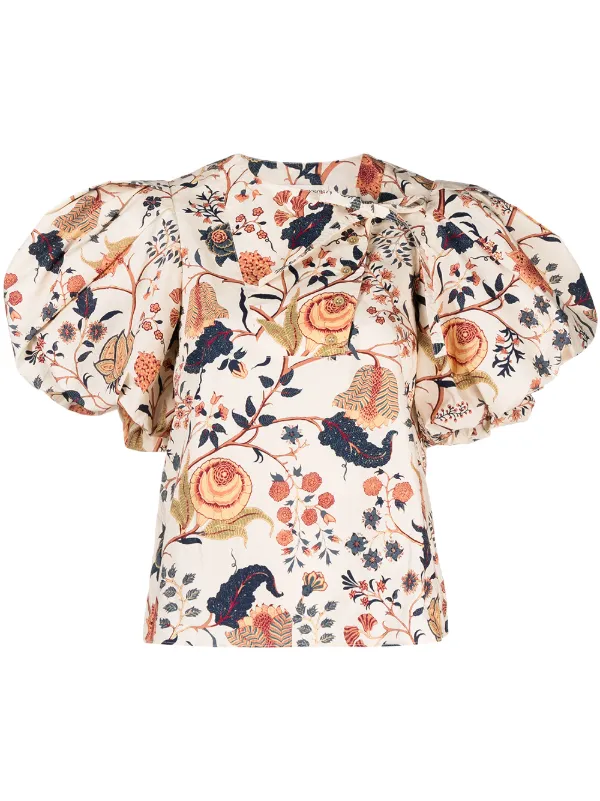 express floral blouse