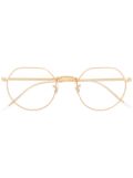 Ray-Ban round-frame glasses - Gold