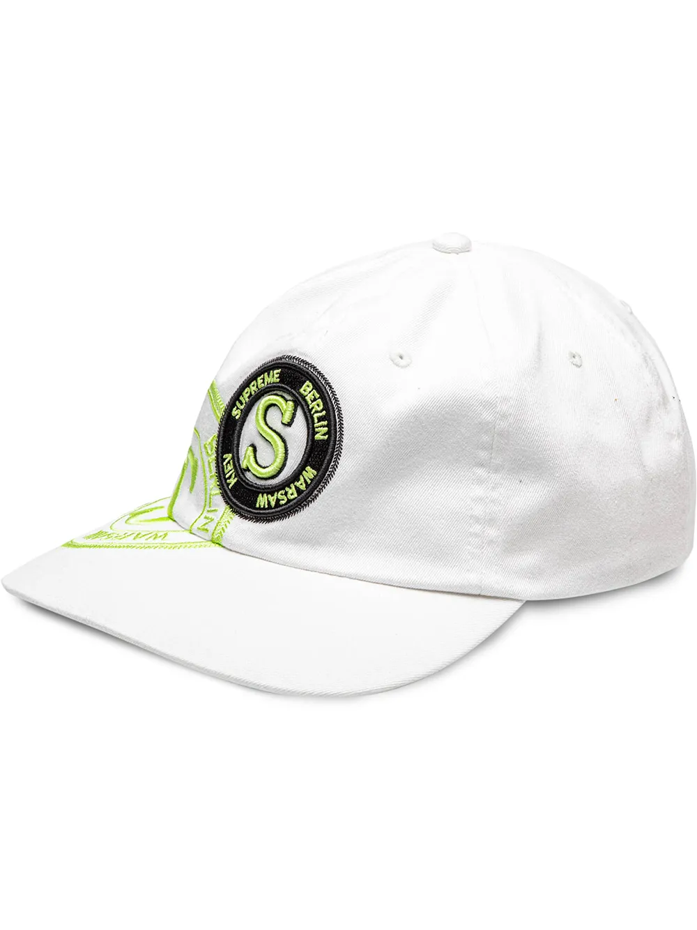 

Supreme gorra con seis paneles - Blanco