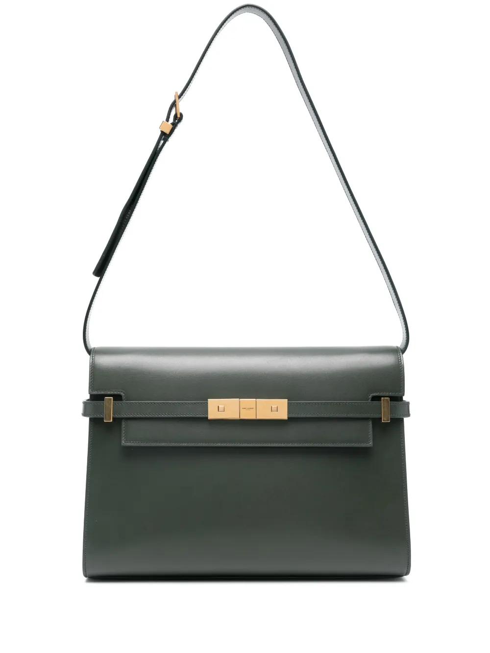 Saint Laurent Manhattan Shoulder Bag Green FARFETCH