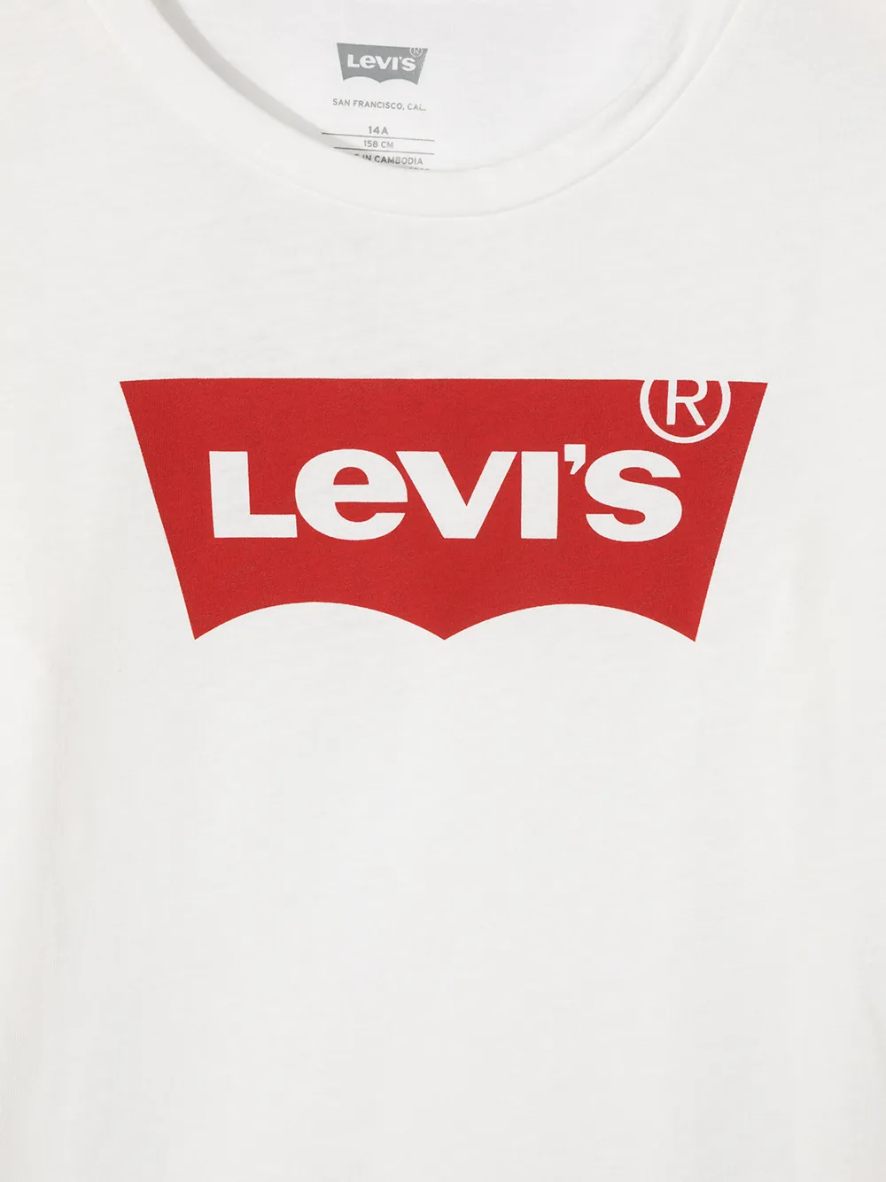 фото Levi's kids футболка с длинными рукавами и логотипом