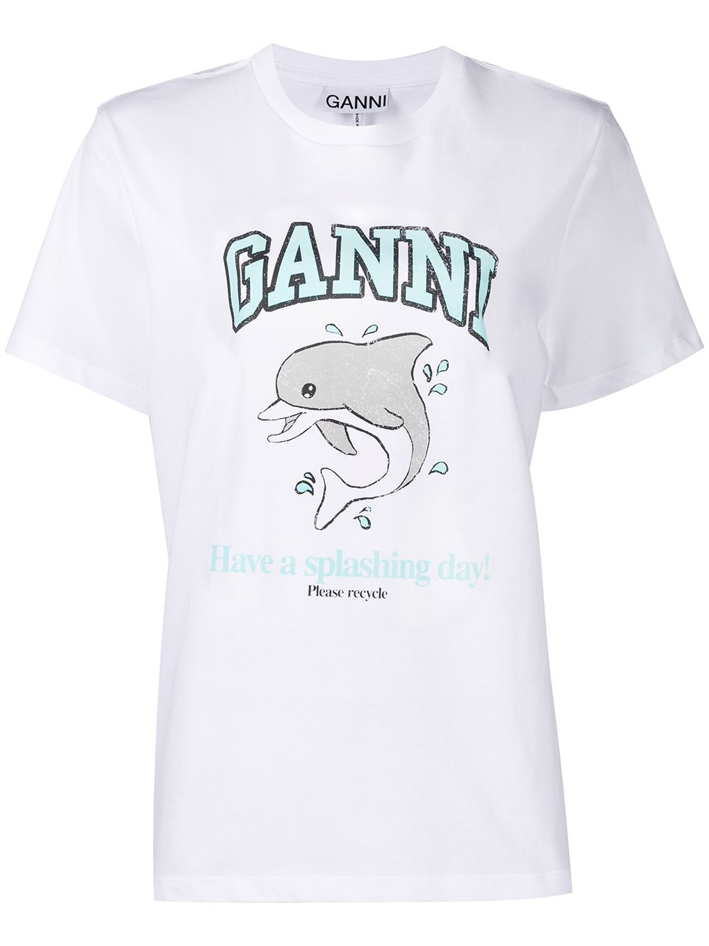GANNI HAVE A SPLASHING DAY T恤