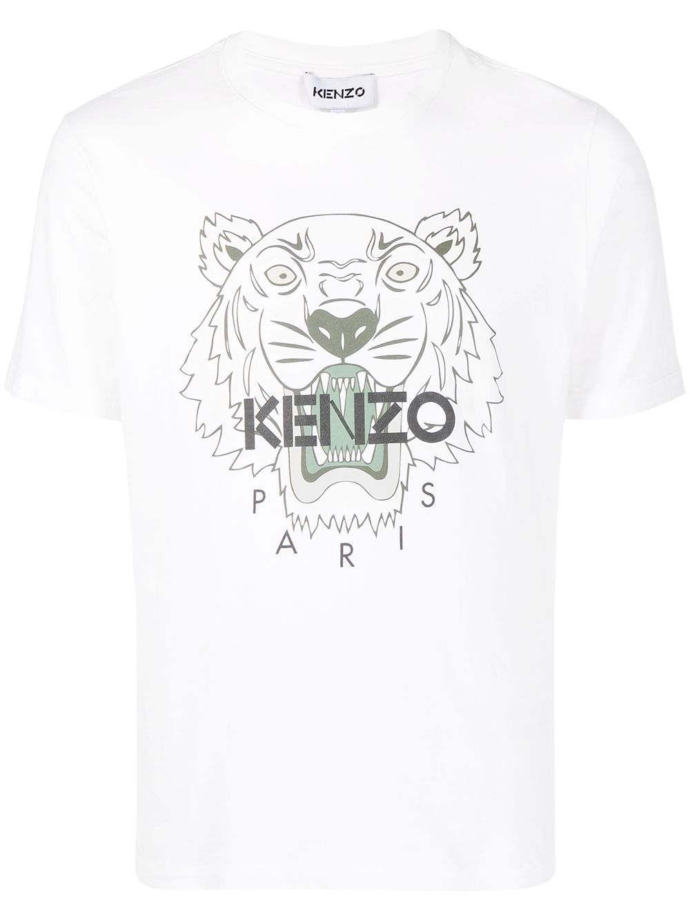 фото Kenzo футболка с принтом tiger