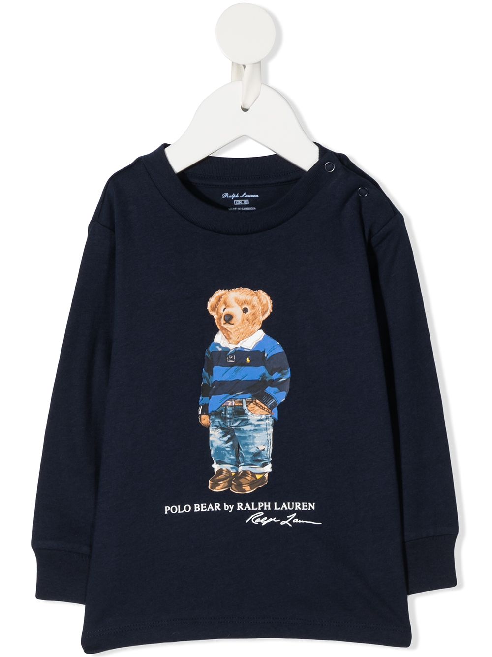 фото Ralph lauren kids толстовка с принтом