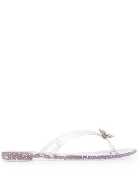 Casadei Jelly four-leaf Clover flip-flops - Farfetch