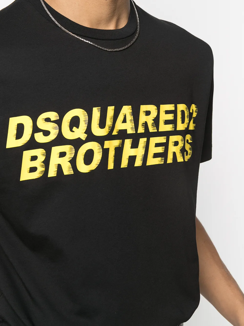 фото Dsquared2 футболка с принтом d2 brothers