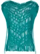 Image 1 of Issey Miyake Netting sleeveless top