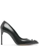 Image 1 of Alexander McQueen studded point-toe pumps