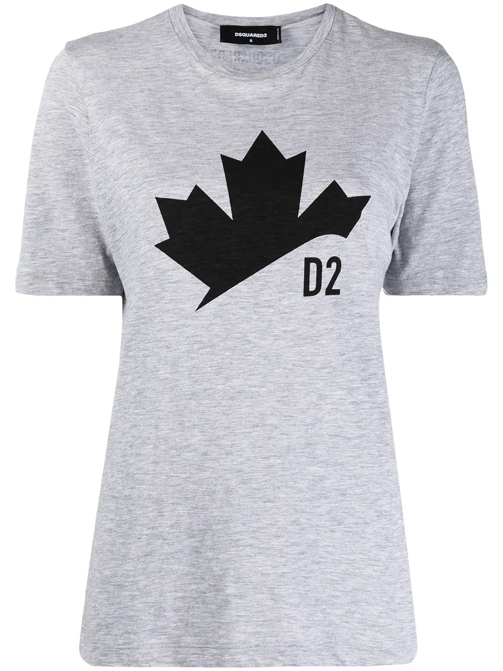 

Dsquared2 playera con logo estampado - Gris