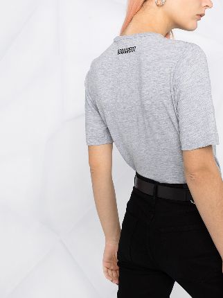 logo-print short-sleeved T-shirt展示图