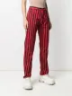 Kenzo striped straight leg jeans