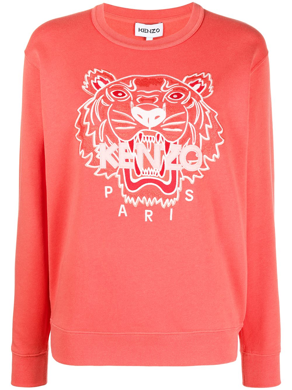 фото Kenzo tiger embroidered sweatshirt