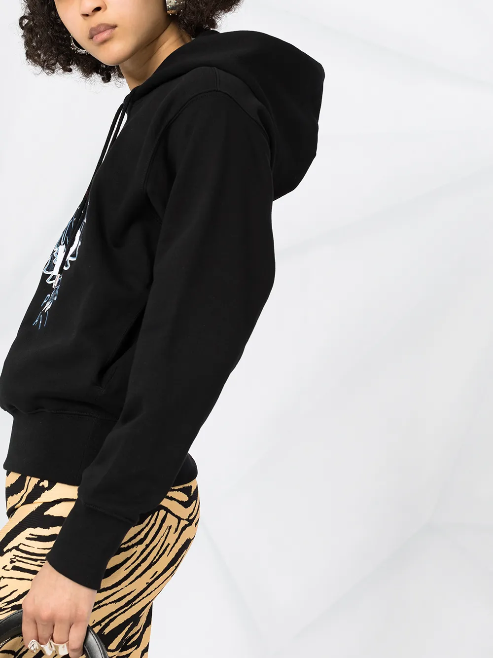 фото Kenzo tiger embroidered hoodie