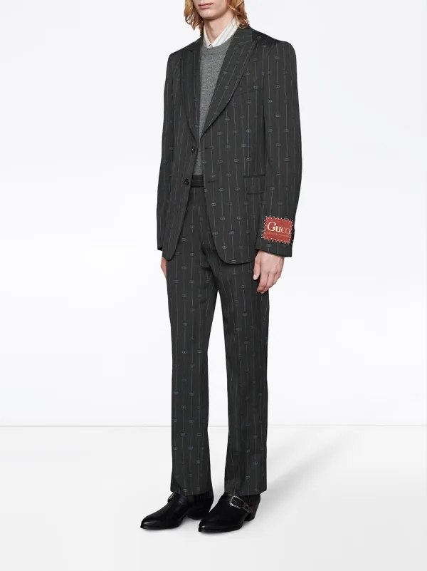 Shop Gucci logo-embroidered cashmere jumper with Express Delivery ...