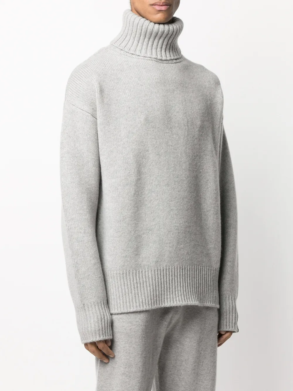 extreme cashmere Trui van kasjmiermix Grijs